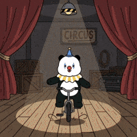 Circus Tent GIF by Kanpai Pandas
