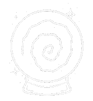 Lucidaura crystal ball lucid lucidaura Sticker