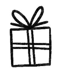 Party Christmas Sticker by Catharina Stewart