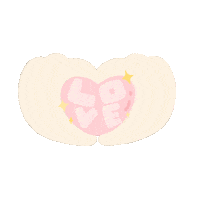 In Love Heart Sticker