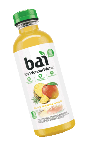 DrinkBai giphyupload drink bottle mango Sticker