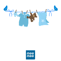 Mee Mee Baby Sticker by MeeMeeIndia