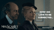 I Know Miss Scarlet GIF by MASTERPIECE | PBS