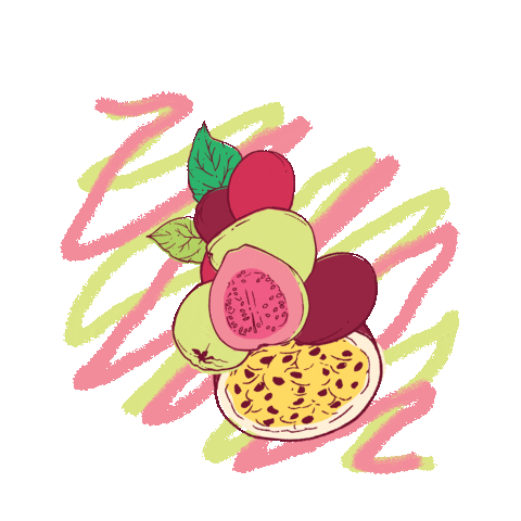 Fruit Guava Sticker by Snack Toronto Social Media Agency