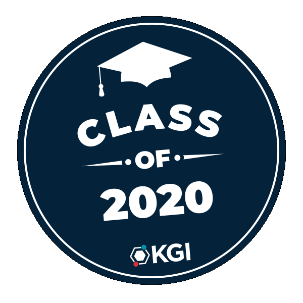 Class Of 2020 Kgi Sticker by Keck Graduate Institute