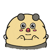 oh my god wow Sticker by Aminal Stickers
