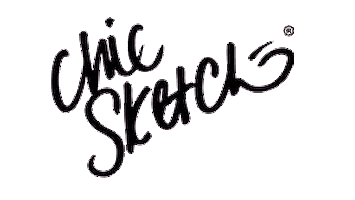 ChicSketch giphyupload girl fashion new post Sticker