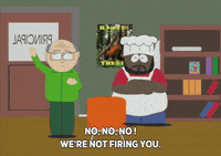 scared chef GIF by South Park 