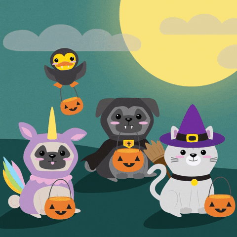 Trick Or Treat Halloween GIF by evite