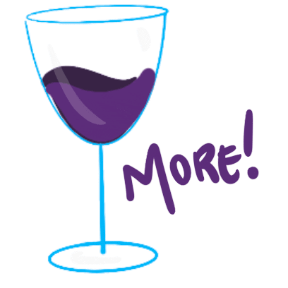 Krisdis fun drink wine eat Sticker