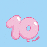 Happy 10 Years GIF by Molang