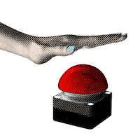 Buzzer Sticker by pogastro_
