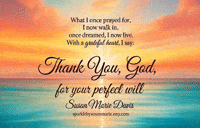 Walking in answered Prayers