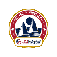 Minneapolis Minnesota Sticker by USA Volleyball