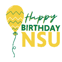 Nsu Birthday Sticker by Norfolk State University