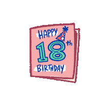 Register To Vote Happy Birthday Sticker by #GoVote