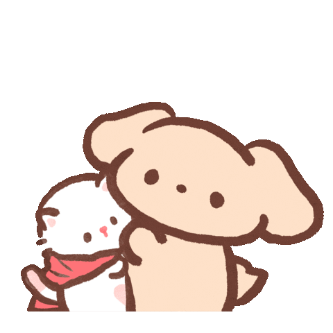Love You Hug Sticker