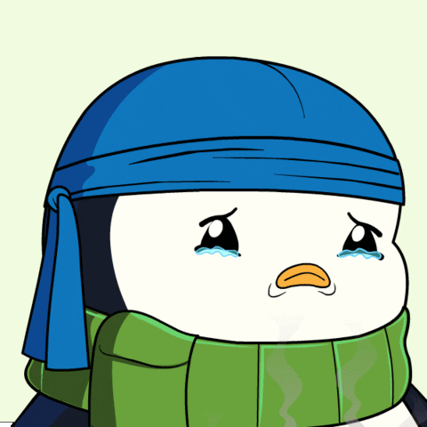 Cry Crying GIF by Pudgy Penguins