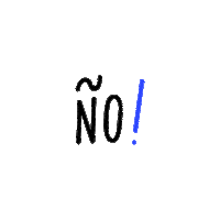 Spanish No Sticker