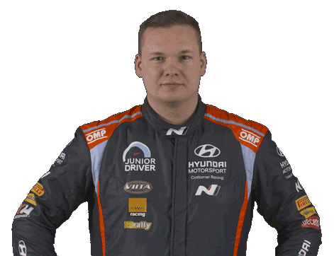 Hyundai Codriver Sticker by FIA World Rally Championship