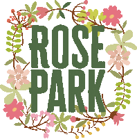 Rose Park Sticker by Mansfield Parks & Rec