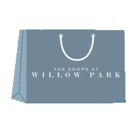 theshopsatwillowpark shopping bag willow park the shops at willow park Sticker