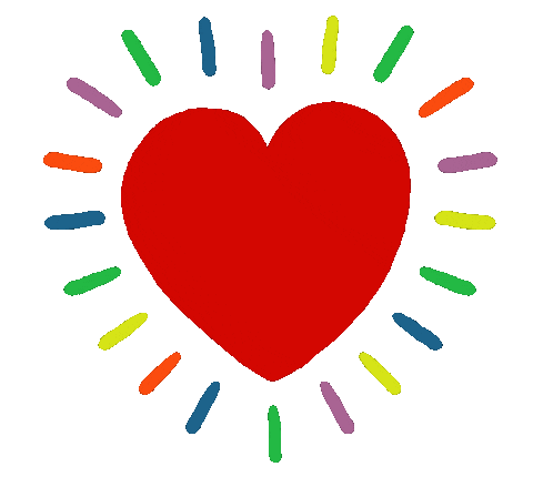 In Love Heart Sticker