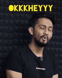 Okay I See Ok Fine GIF by Digital Pratik