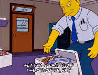 leaving homer simpson GIF