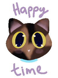Happy Cat Sticker