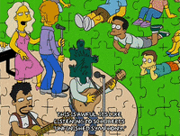 Lisa Simpson Puzzle GIF by The Simpsons
