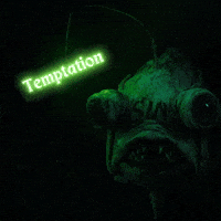 Glowing Angler Fish GIF