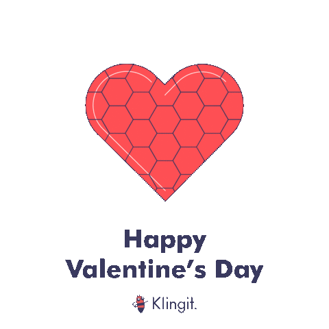 klingit giphyupload love heart design Sticker