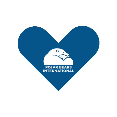 polarbearsinternational polar bear givingtuesday giving tuesday polar bears Sticker