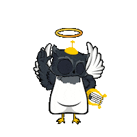 Crypto Angel Sticker by BigBrains
