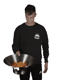 Burgum Eating Sticker by Burger Bakkers