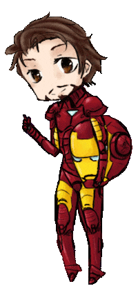iron man STICKER