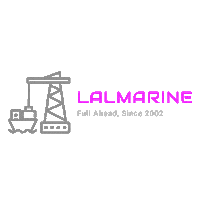 lalmarine lalmarine lalmarinelogistics purplelalmarine Sticker