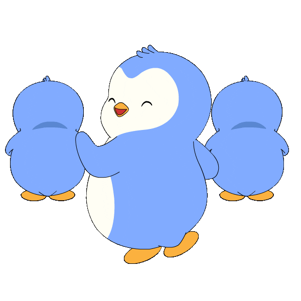 Happy Tuesday Morning Sticker by Pudgy Penguins