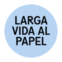 COLLAPAPER papel colla manifiesto collapaper Sticker