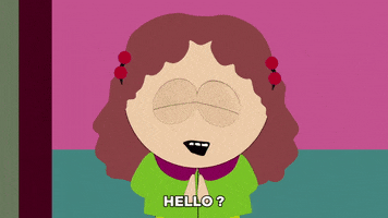 rebecca cotswolds hello GIF by South Park 
