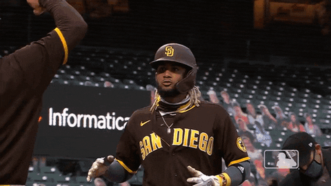 Home Run Celebration GIF by San Diego Padres