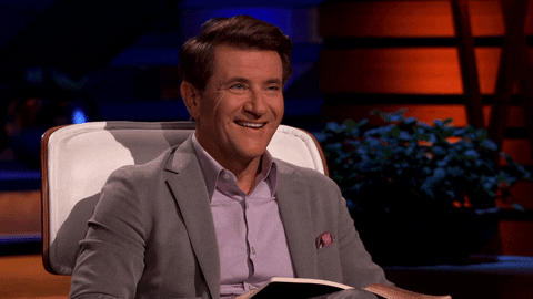 Shark Tank Smile GIF by ABC Network