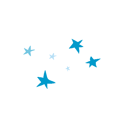 blue stars Sticker by Canon