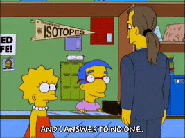 happy lisa simpson GIF