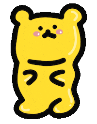 Gummybear Sticker by Playbear520