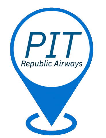 Plane Pilot Sticker by Republic Airways