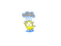 Sad Dog Sticker by Kimmy Ramone