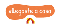 Logo Home Sticker by Ruba Llegaste A Casa