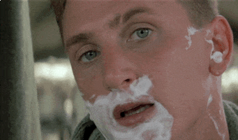 shaving GIF